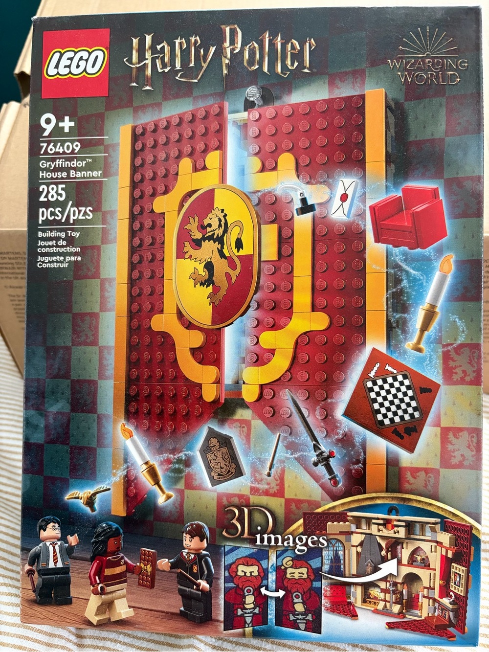 Lego Harry Potter Gryffindor House Banner - Red, Gold, Yellow